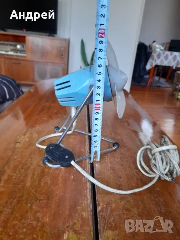 Стар вентилатор EA VM1, снимка 7 - Други ценни предмети - 48455392