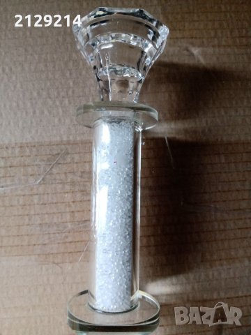 4. Стъклен свещник