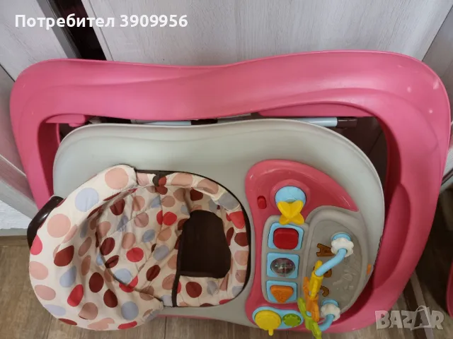 Детска проходилка Kikka boo ABC Pink, снимка 4 - Проходилки - 49397103