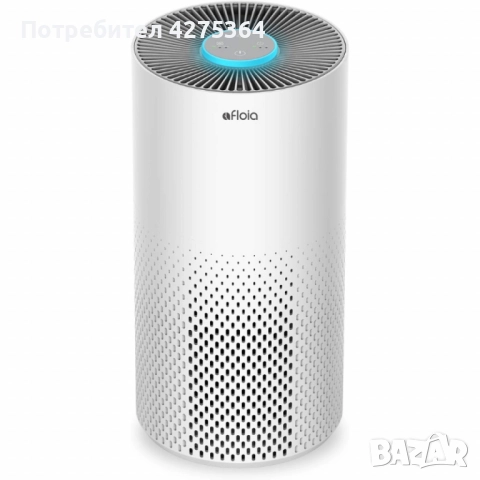 Пречиствател за въздух Afloia Kilo – 3-степенна филтрация, 1076 ft² покритие, 22 dB, 7 цвята светлин, снимка 7 - Овлажнители и пречистватели за въздух - 51931548