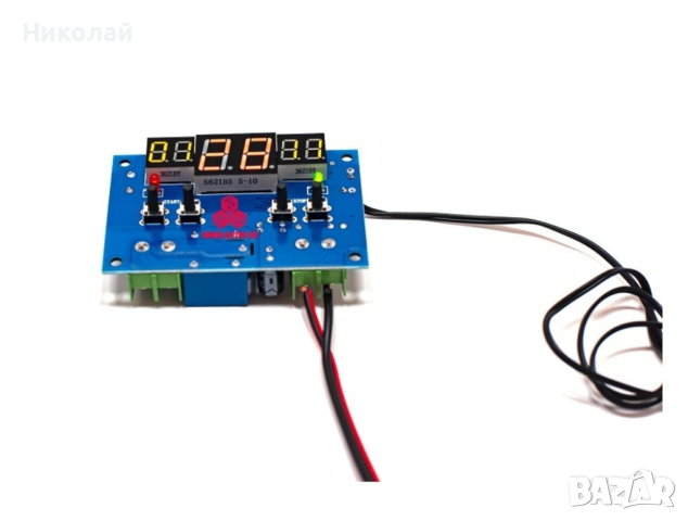 Терморегулатор 1401,12 VDC, изход реле 250 VAC 5A NO, -50 до +110° C ,NTC10K - 50см термоконтролер т, снимка 2 - Друга електроника - 44551245