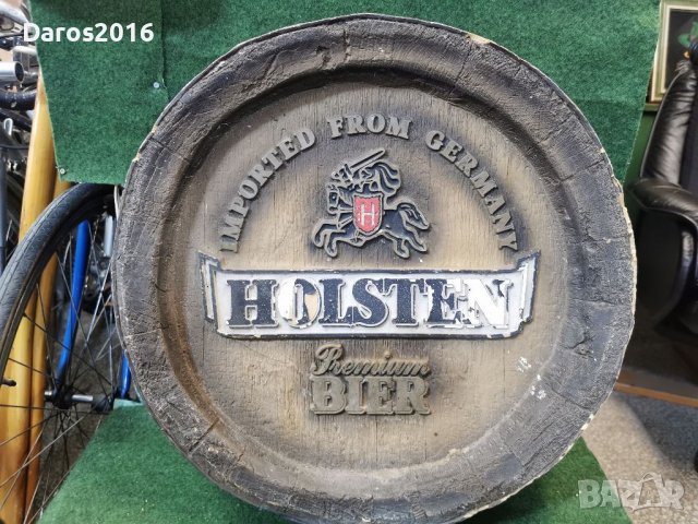 Страхотна реклама на бира Holsten , снимка 3 - Антикварни и старинни предмети - 39804259