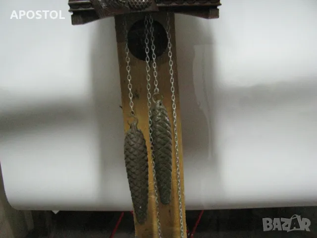 Часовник с кукувица , снимка 2 - Антикварни и старинни предмети - 48788004