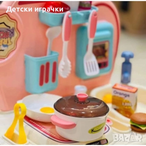 Детска кухня с течаща вода 50ч, снимка 3 - Образователни игри - 52683949