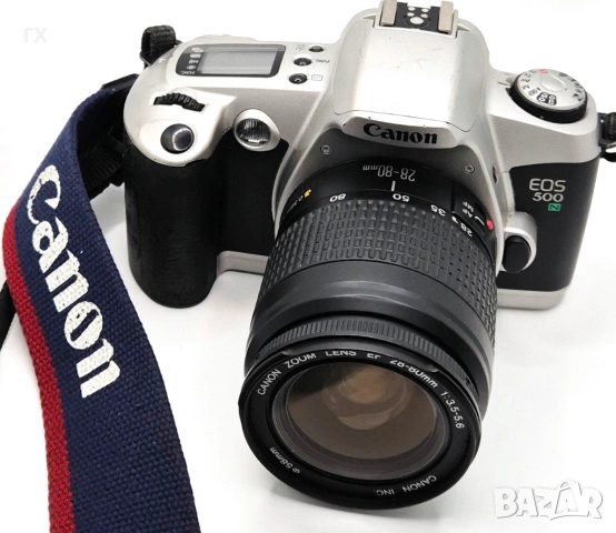 Nikon F55 с 28-80mm, Canon EOS 500n с 28-80mm, снимка 2 - Фотоапарати - 52594279