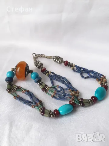 Гердан с естествени камъни, снимка 6 - Колиета, медальони, синджири - 48160409