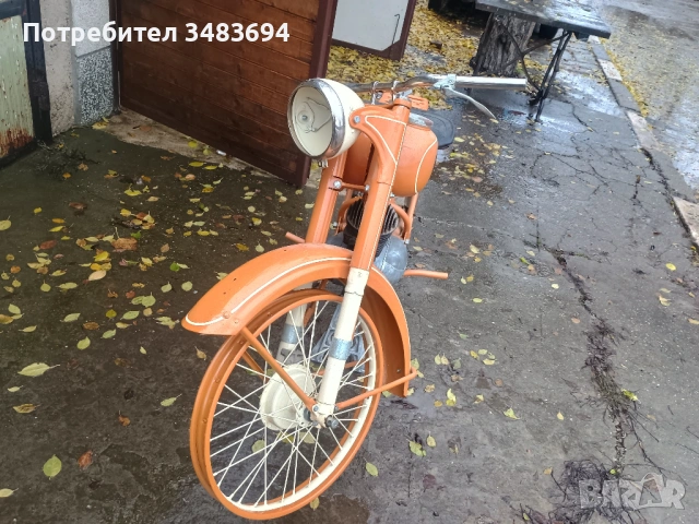 Ретро мотоциклет Киевка, снимка 4 - Колекции - 53601612