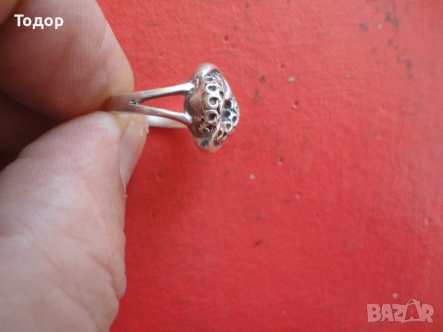 Невероятен сребърен пръстен 9, снимка 5 - Пръстени - 42208805
