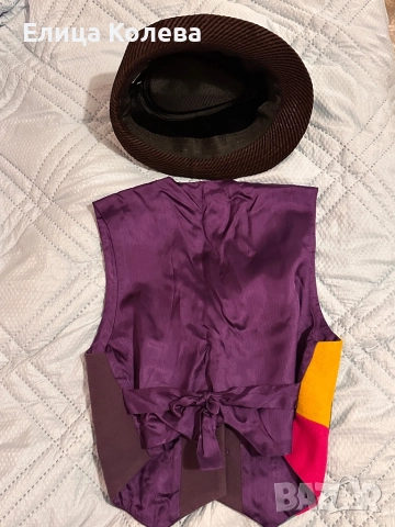 Сценичен/ маскировъчен елек и шапка за дете, снимка 2 - Други - 52860511