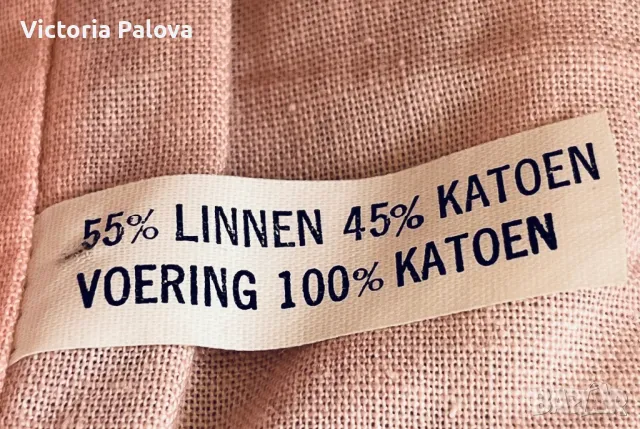 Модерна шапка панама 55% лен, 45% памук, снимка 4 - Шапки - 47564530