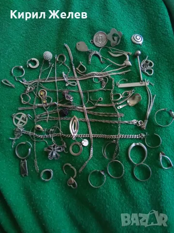 100 грама сребърни накити за поправка за реставрация за части или за материал 50636, снимка 8 - Колиета, медальони, синджири - 50242644