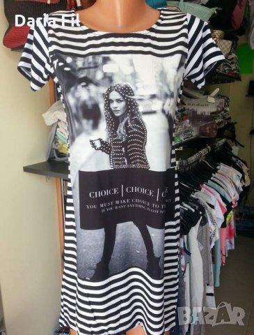 Рокля/Туника с удължен гръб , снимка 1