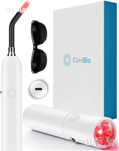 Фенер-насочваща LED лампа CureBio с инфрачервена и червена светлина, 5 режима