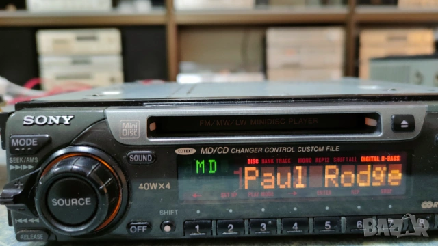 SONY MDX-C7890R Авторадио с минидиск и CD чейнджър, снимка 7 - Аудиосистеми - 53497600