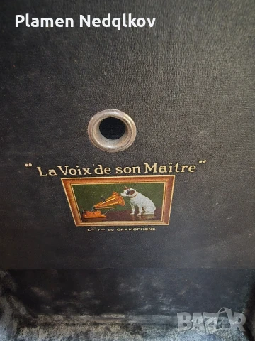 Стар грамофон., снимка 8 - Антикварни и старинни предмети - 50829808