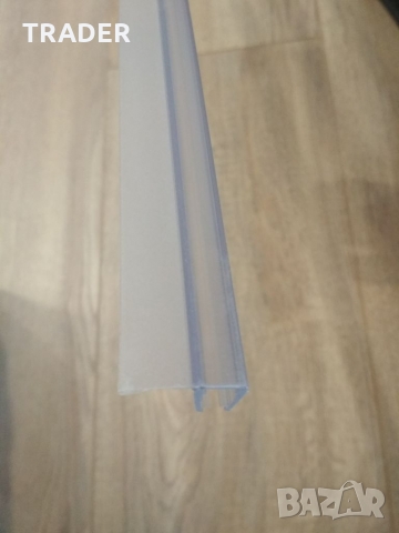 Силиконова лайсна водобранно перо за стъкло на душ кабини за плъзгане, снимка 3 - ВИК - 36054430