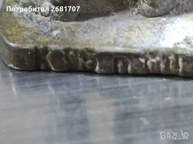 Позлатена фигура , снимка 7 - Антикварни и старинни предмети - 39598376