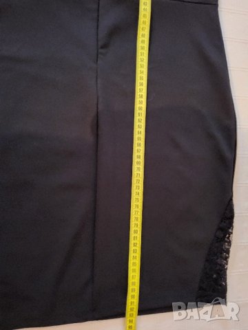 Малка черна рокля на MOHITO р-р L, снимка 6 - Рокли - 42421226