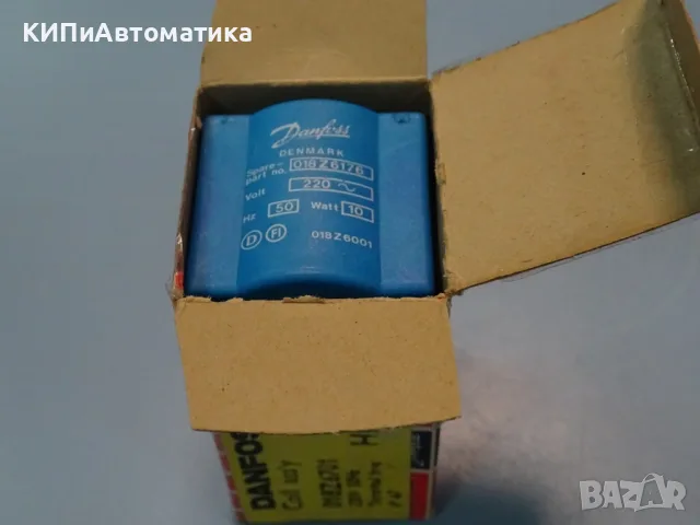бобина за електромагнитен вентил Danfoss 018Z6701 coil assy 220V, снимка 7 - Резервни части за машини - 56294327