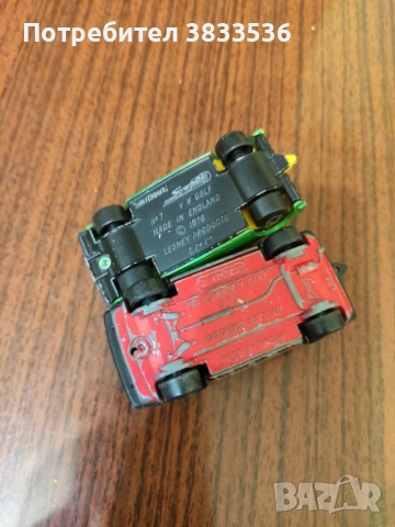 Стари Matchbox VW Golf Mk1 & Mk2 метални колички, снимка 5 - Колекции - 53676487