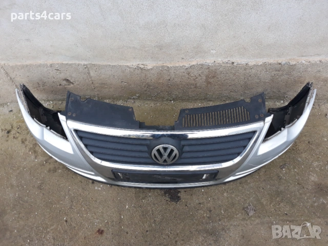 предна броня с маска решетки мигачи за фолксваген пасат 6 VOLKSWAGEN PASSAT 6, снимка 4 - Части - 53577807