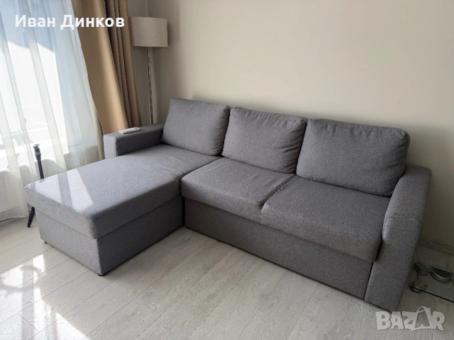 Разтегателен ъглов диван Виденов