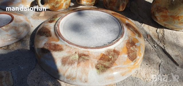 Българска керамика - сервиз,чаши, чинии, вази, купи, , снимка 14 - Сервизи - 51828597