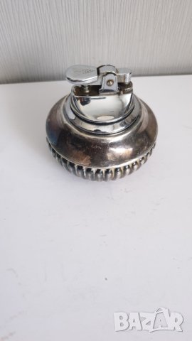 Стара настолна сребърна запалка, снимка 10 - Колекции - 41701742