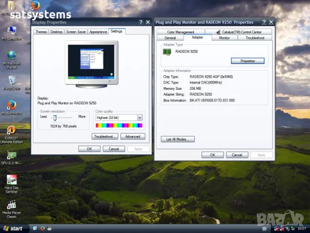 Видео карта ATi Radeon Asus A9250GE 256MB DDR 128bit AGP, снимка 15 - Видеокарти - 48065405