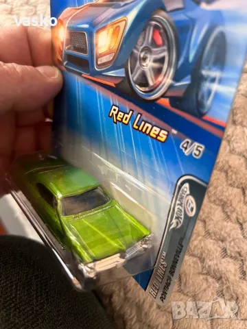 Hot wheels Red Line-стар, снимка 3 - Колекции - 49658957