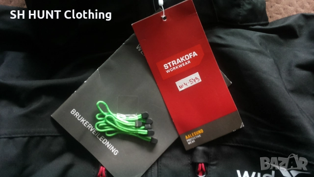 STRAKOFA WATERPROOF Valle Shell Work Wear Jacket размер M работно яке водонепромокаемо W4-579, снимка 9 - Якета - 52075811
