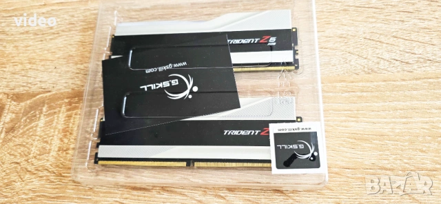 G.Skill Trident Z5 RGB 64GB (2x32GB) DDR5 6400MHz CL32 – В Гаранция, снимка 3 - RAM памет - 53700237