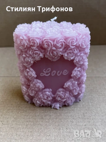 БУТИКОВИ СВЕЩИ ръчна изработка, снимка 3 - Декорация за дома - 50870437