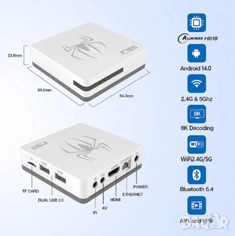 Игрова конзола G7 Universal Edition Android Gaming TV Box, снимка 2 - Други игри и конзоли - 52103510