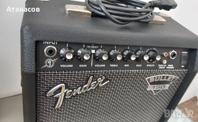 Fender Bullet 150 2-Channel 15-Watt 1x8" - 85€, снимка 3 - Китари - 56107265
