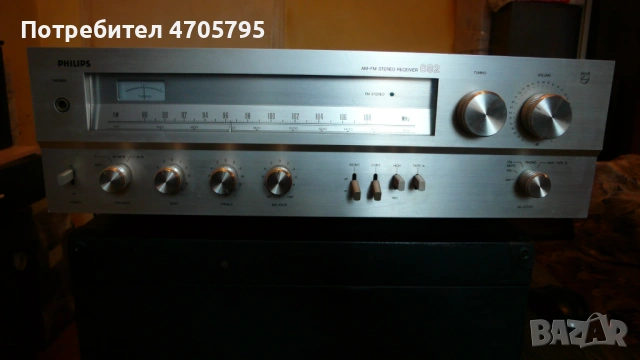 Ресийвър Филипс, снимка 3 - Ресийвъри, усилватели, смесителни пултове - 53065007