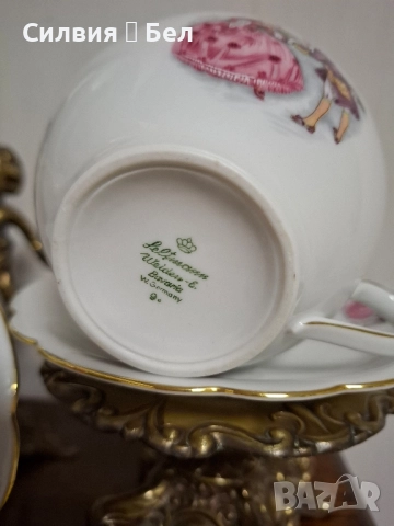 Винтидж комплект за двама , снимка 8 - Чаши - 51895931