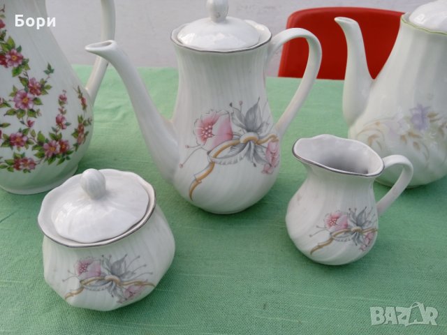 Български порцелан 5 части, снимка 3 - Аксесоари за кухня - 35710928