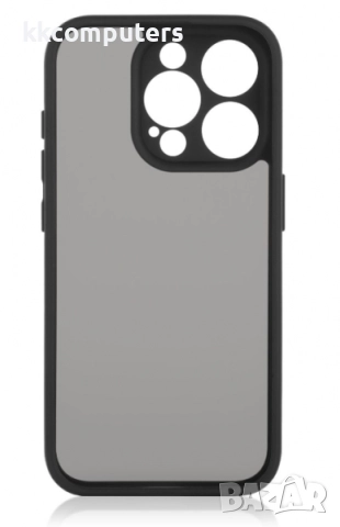 Калъф Go Boy Акрилен Силикон Мат / Черна рамка / за iPhone 17 Air 6.5 Баркод : 3132769, снимка 2 - Калъфи, кейсове - 52429702