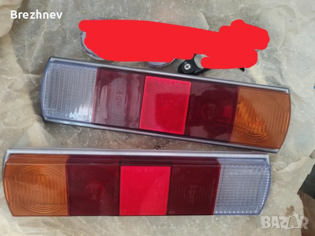 Чисто нови стъкла за стопове на Шкода 100.