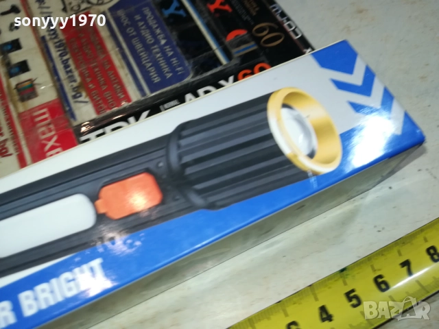 LED ФЕНЕР-USB ЗАРЯД 0309251944, снимка 5 - Лед осветление - 51596662