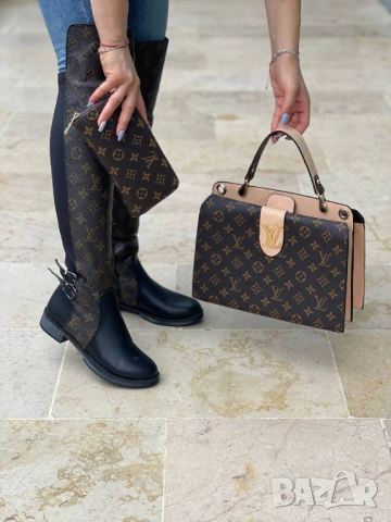 дамски ботуши louis vuitton christian dior, снимка 3 - Дамски ботуши - 51442701