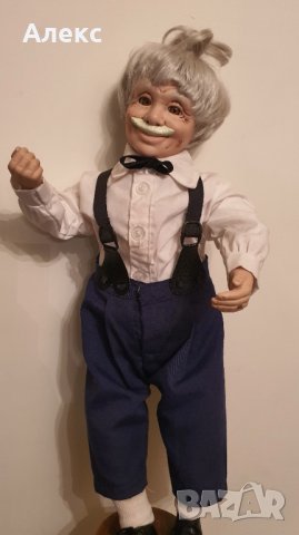 Автентичен, ръчно изработен веселяк с брачна халка:), порцелан, Норвегия., снимка 5 - Колекции - 38734135