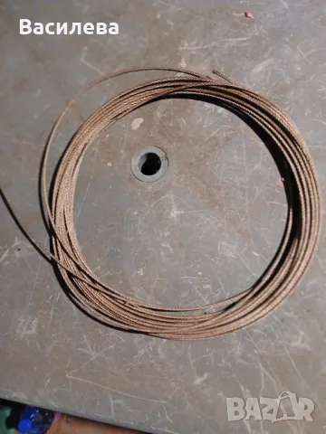 Стоманено многожилно въже, снимка 3 - Други машини и части - 49020763