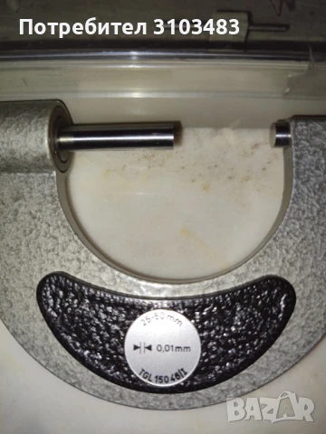 Микрометър Нов, снимка 2 - Стругове - 50476578