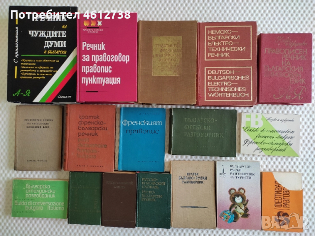 Книги - речници и разговорници