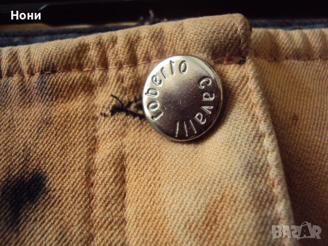 Дънки дамски Cavalli, оригинални номер 27 с камъни, снимка 7 - Дънки - 51273697