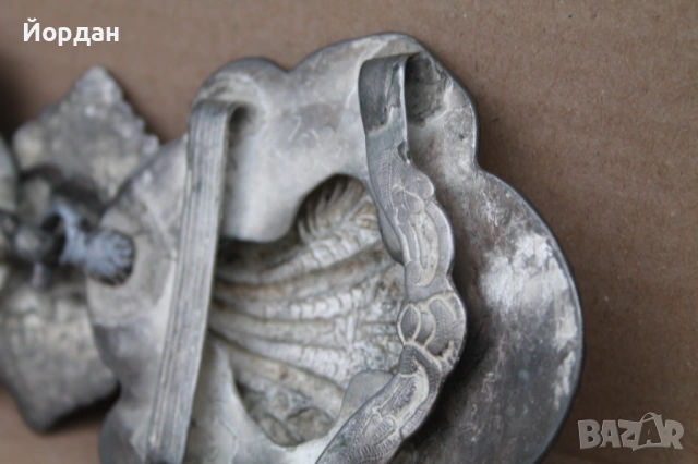 Сребърна възрожденска пафта, снимка 13 - Антикварни и старинни предмети - 53862912