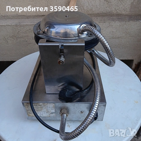 Професионален гофретник, снимка 5 - Гофретници - 53705264