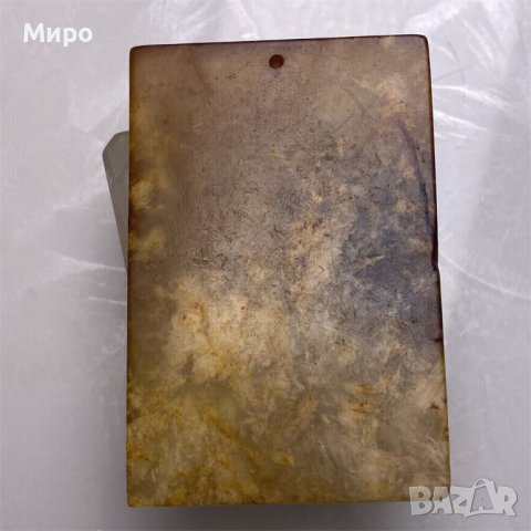 ЕСТЕСТВЕН НЕФРИТ МЕДАЛЬОН ВИСУЛКА АМУЛЕТ ТАЛИСМАН , снимка 4 - Други ценни предмети - 41567763